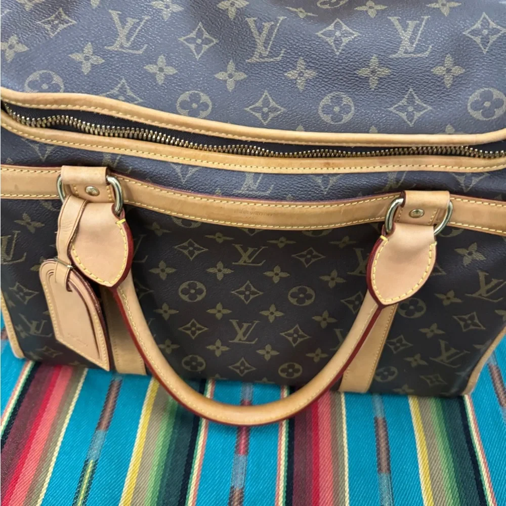LOUIS VUITTON Pet Carry Monogram Sac Shan 40